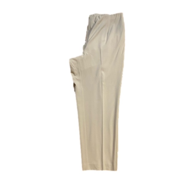 18W Worthington Stretch tan side zip & button boot cut trousers - Picture 2 of 13
